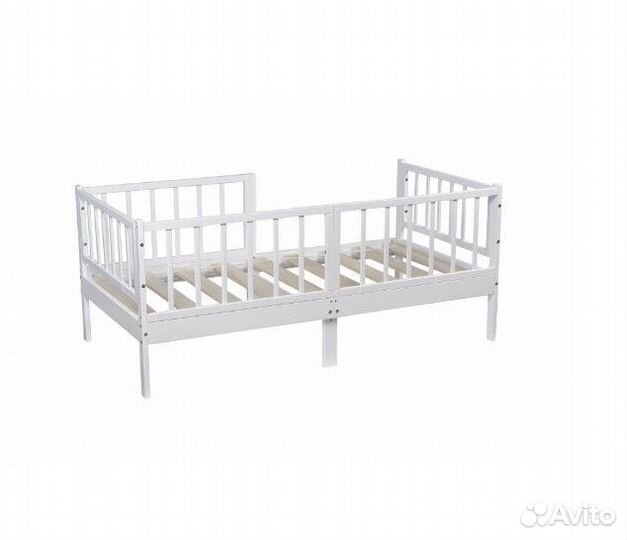 Кроватка Лисенок из натурального дерева детская вы