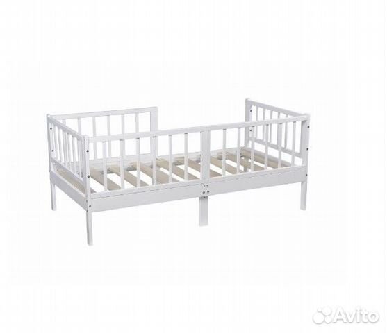 Кроватка Лисенок из натурального дерева детская вы