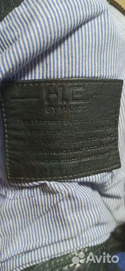 Куртка кожаная мужская Mango Man