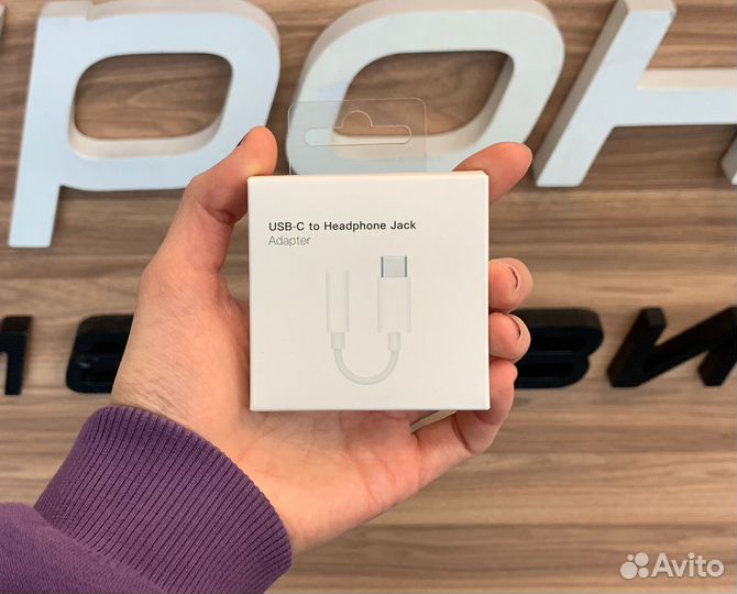 Кабель переходник Type-C - 3.5mm Adapter A+