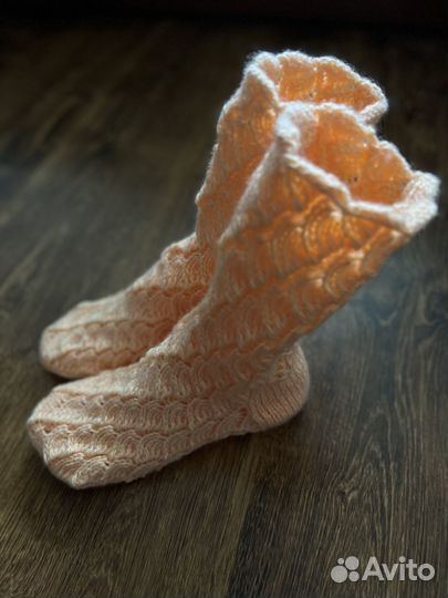 Носки вязаные