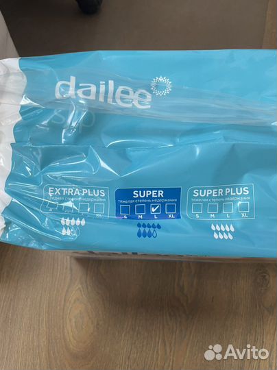 Подгузники для взрослых L