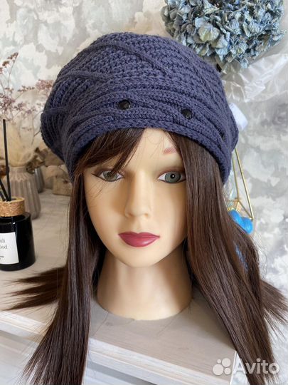 Береты женские новые демисезон