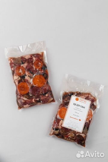 Корм для собак Говядина с овощами, 500г