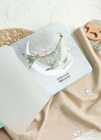 Детский фотоальбом для мальчика, ручная работа