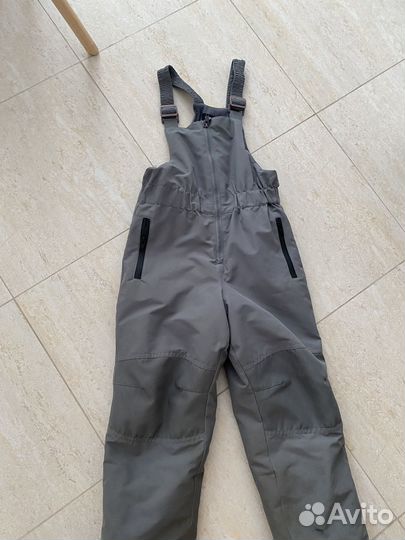 Зимние брюки детские 128р