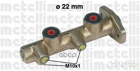 Главный тормозной цилиндр 22.2mm 05-0170 Metelli