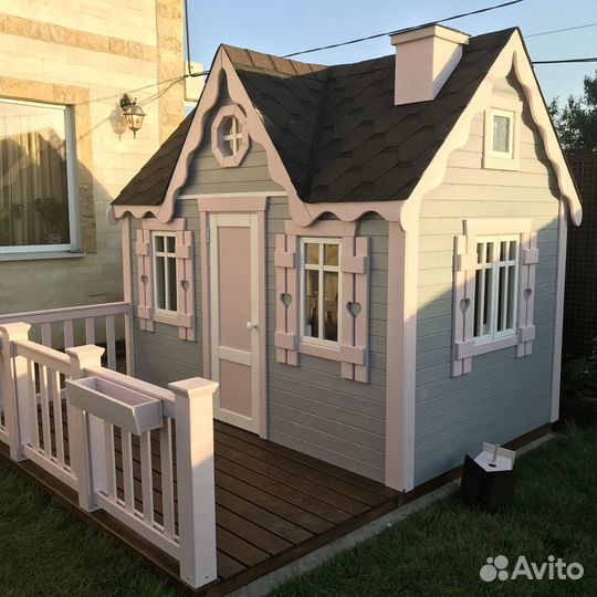 Детский домик на дачу. Детские Игровые Домики