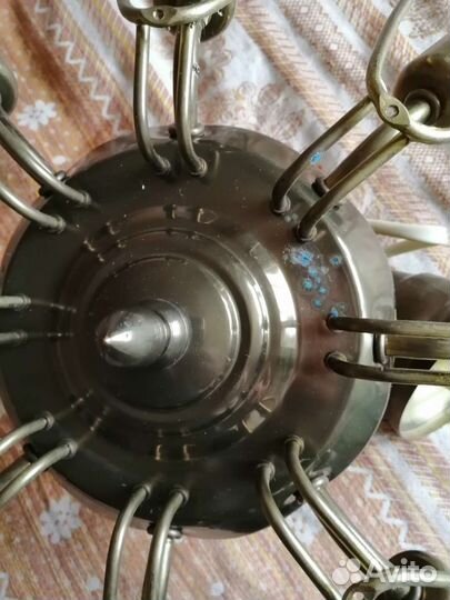 Плафоны разные, люстра ромашка