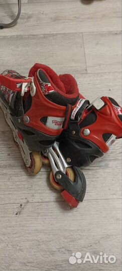 Роликовые коньки детские раздвижные