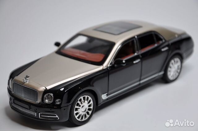 Модель автомобиля Bentley Mulsanne металл