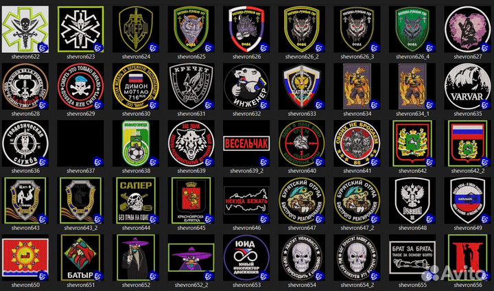 Нашивки на одежду