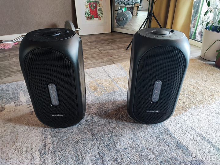 Активные акустические колонки anker soundcore rave