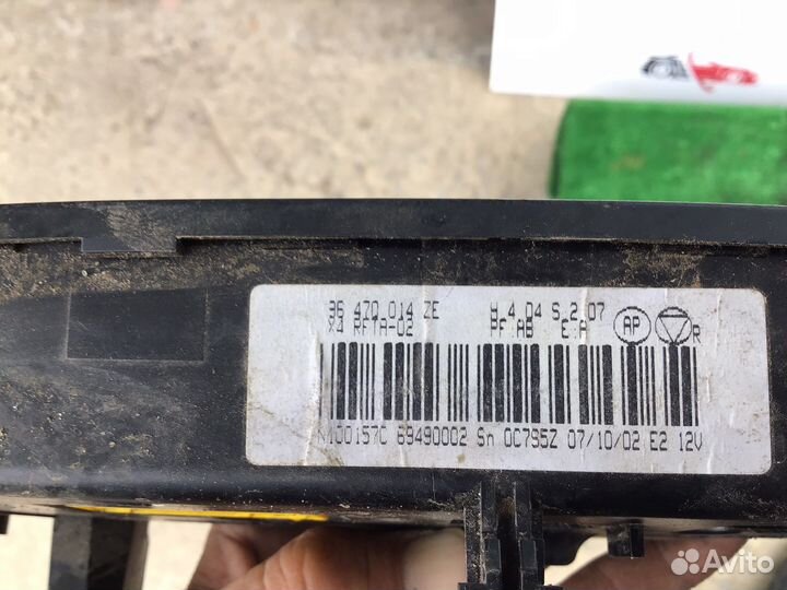 Блок управления печкой Citroen C5