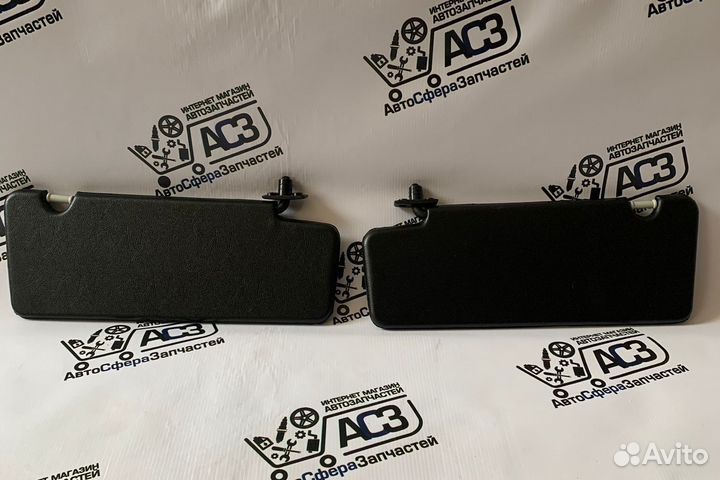 Черные козырьки на приору