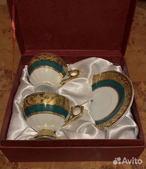 Сервиз кофейный yamasen gold collection 24ct gold