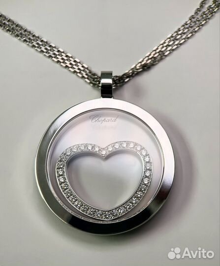 Колье Chopard Happy Spirit Heart Pedant