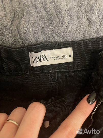 Шорты zara черные