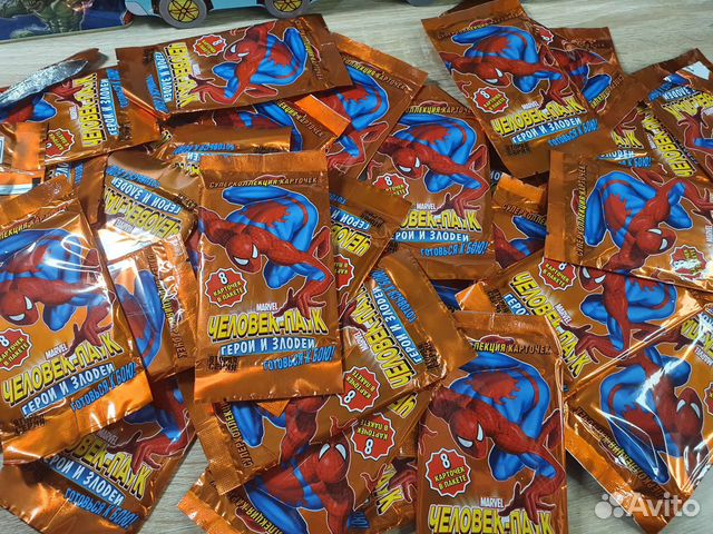 Карточки человек паук