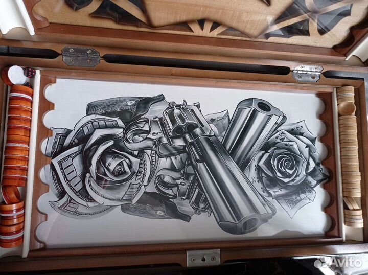 Нарды коллекционные ручная работа