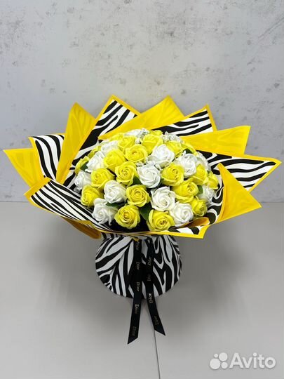 51 мыльная роза цветы с доставкой