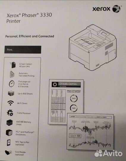Лазерный принтер Xerox Phaser 3330DNI