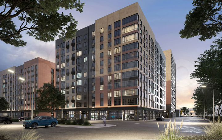 1-к. квартира, 37 м², 4/9 эт.