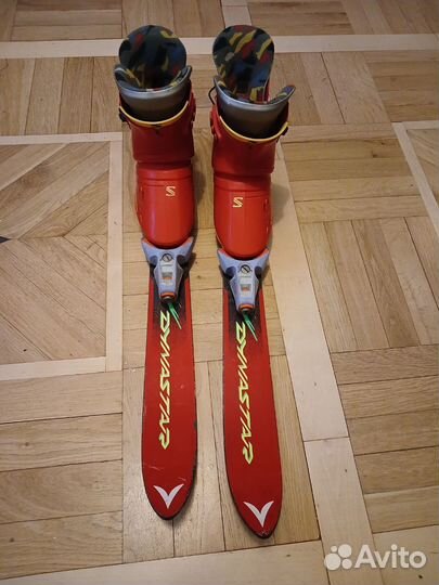 Детские горные лыжи с ботинками