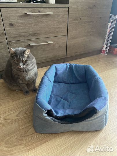 Домик для кошки теплый