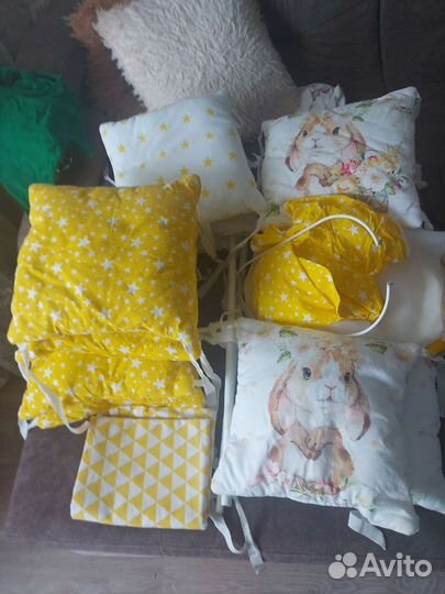 Бортики в кроватку