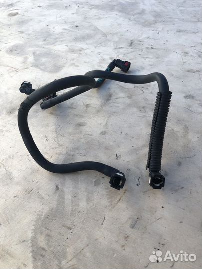 Трубка топливная от фильтра к тнвд ssangyong kyron