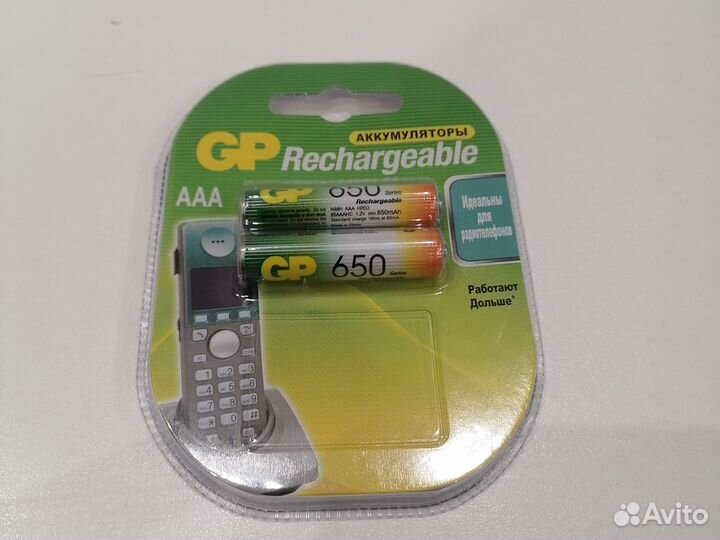 Аккумуляторы батарейки GP AAA