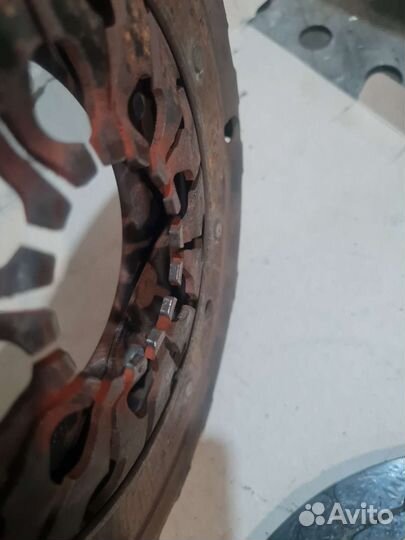 Комплект сцепления на Т4 2000г ajt