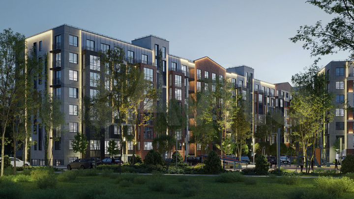 2-к. квартира, 69 м², 4/7 эт.