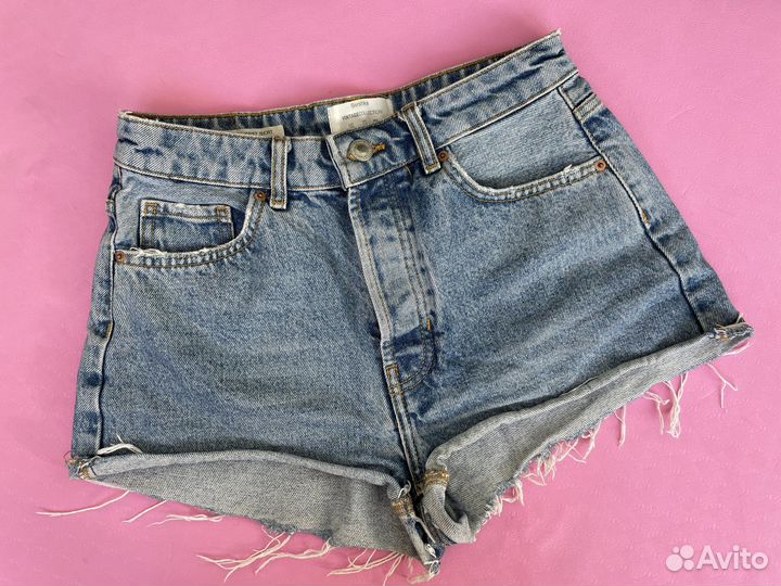 Джинсовые шорты Bershka S 42 женские