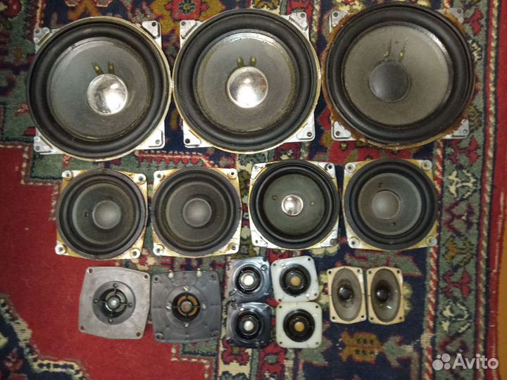 Динамики от колонок СССР