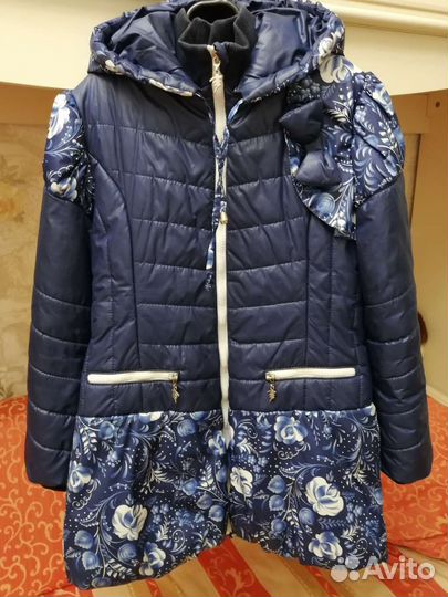 Плащ для девочки демисезонний