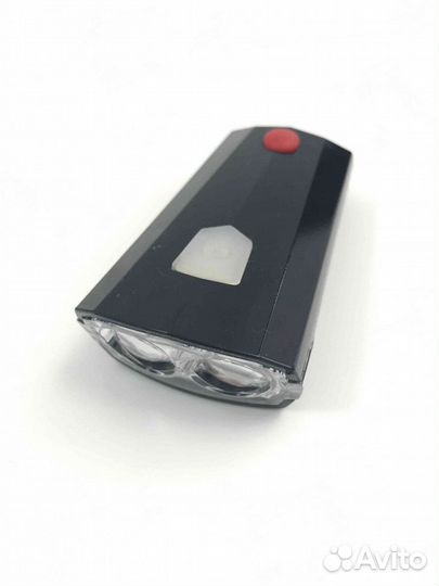 Фaрa вело передняя aлюминиевaя, встроенный aккумул