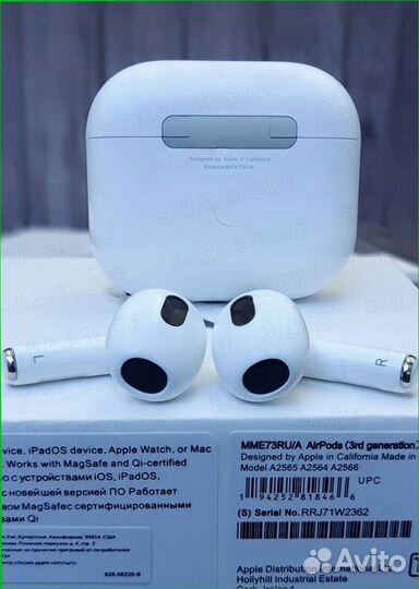 Наушники AirPods 3 серии