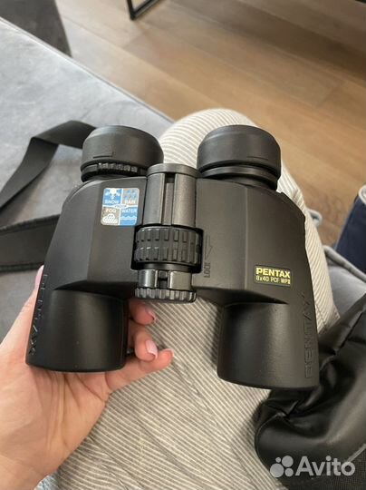 Бинокль pentax 8x40 PCF WPii