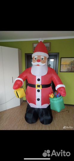 Надувной Дед Мороз, 2.4 метра