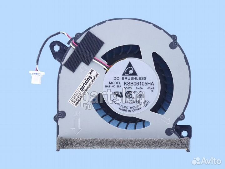 Вентилятор для Samsung NP530U4E 540U4E 740U3E 3-pi