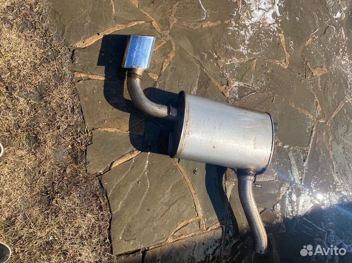 Глушитель bmw x4 f26 2.0d