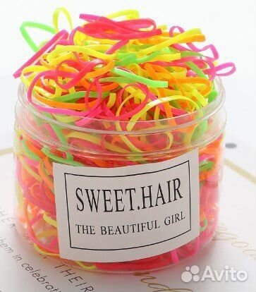 Силиконовые резиночки для волос