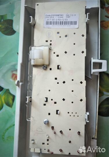 Плата индикации Indesit Ariston и пластик панели