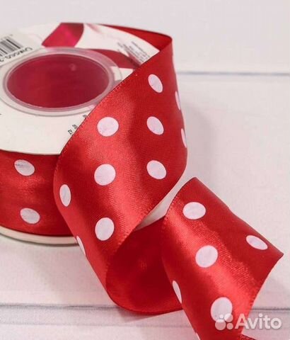 Лента атласная 25ярд/3.8см 