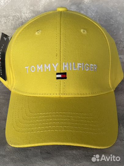 Бейсболка кепка желтая Tommy Hilfiger
