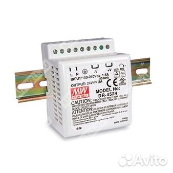 DR-4512, Блок питания, 12B,3.5A,42Вт