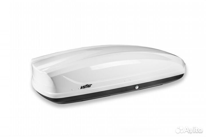 Бокс а багажный Koffer 440 белый глянец