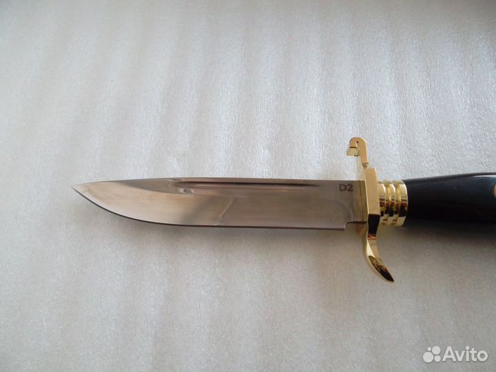 Нож финка нквд сталь D2 кизляр с звездой